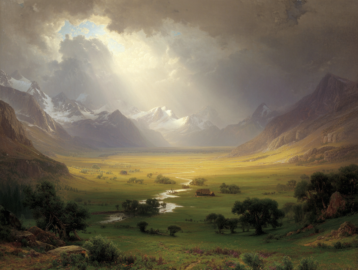 Montana landscape painting